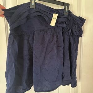 Aerie Navy Blue Skirt